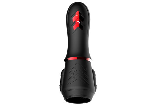 Ράβδος ατόμων AV - δονητής Masturbator Massager φλυτζανιών άσκησης Glans 10 συχνότητες, διπλές μηχανές