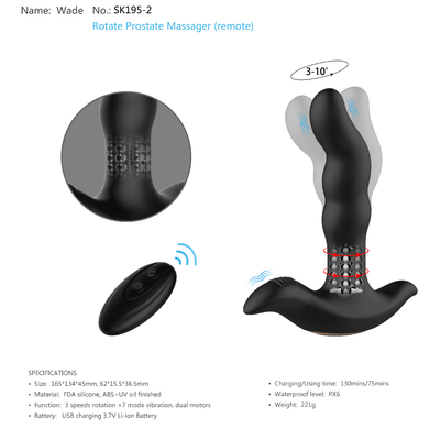 Προσωπικό ασύρματο προστατικό Massager