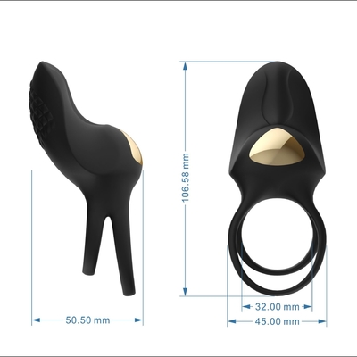 45*45mm σιλικόνης αρσενικό κοκκόρων δαχτυλιδιών ομοφυλοφιλικό πεών παιχνίδι φύλων Masturbator δαχτυλιδιών αρσενικό