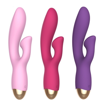 Ενήλικο παιχνίδι φύλων δονητών σημείων Massager Γ σώματος δονητών κουνελιών γατών RoHS