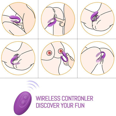 Επανακαταλογηστέος ζεύγους πρωκτικός κλειτορίδων φύλων παιχνιδιών Dula δονητής σημείων Γ μηχανών αδιάβροχος