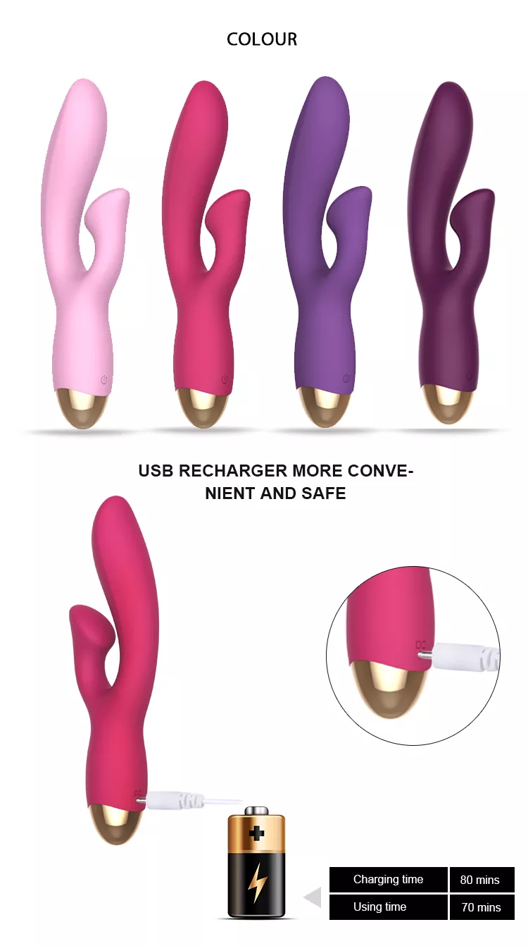 Ενήλικο σώμα Massager δονητών κουνελιών σημείων Γ γατών παιχνιδιών φύλων